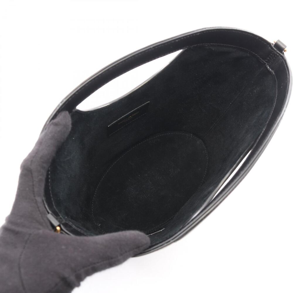Saint Laurent Celia Leather Shoulder Bag Black - Picture 3 of 6
